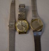 3 wristwatches including Tissot