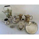 Various silver plate