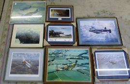 Assorted aircraft prints inc limited edi