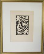 Wassily Kandinsky (1866-1944) woodcut pr