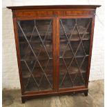 Glass fronted cabinet