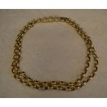 9ct gold necklace / chain, approx weight