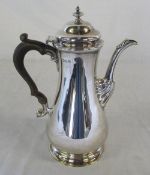 Silver coffee pot London 1942 H 24 cm we