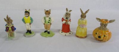 Royal Doulton Bunnykins figures inc Hall