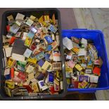 Large quantity of loose match boxes