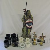 Selection of Portmeirion, soldier figure