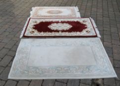 3 Chinese style rugs