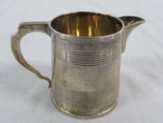 Georgian silver jug London 1831 weight 3