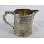 Georgian silver jug London 1831 weight 3