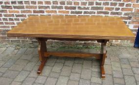 Oak refectory table