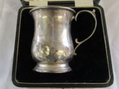 Small silver tankard Birmingham 1930 wei