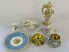 Selection of ceramics inc Dresden, Capod