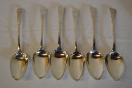 6 serving spoons, approx weight 12.8oz (