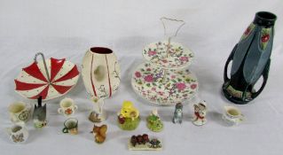 Various ceramics inc Royal Doulton and M