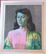 1950s original print of 'Miss Wong' by T