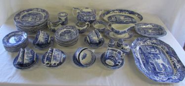 Large quantity of Spode Italian inc teap