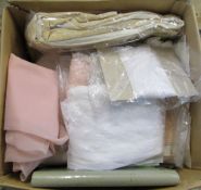 Box of linen and lace