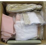 Box of linen and lace