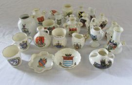 Selection of crested china inc Arcadian