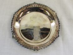 Small silver dish Birmingham 1973 weight