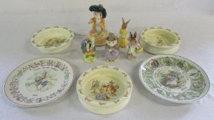 Royal Albert Beatrix Potter figures (box