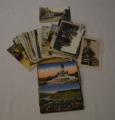 Selection of mixed postcards, including