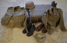 WWII Militaria collection attributed to