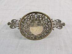 Silver Victorian sweet dish London 1893