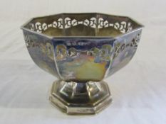 Silver bowl D 11.5 cm H 9 cm Birmingham