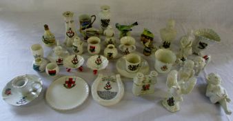 Assorted Lincolnshire crested china inc