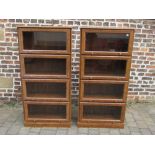 Pair of Globe Wernicke style cabinets