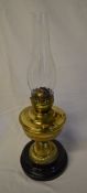 Brass oil lamp