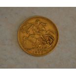 22ct gold 1906 Full Sovereign