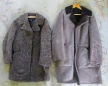 Ladies and Gents sheepskin coats