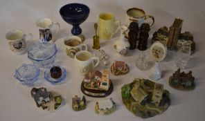 Various ceramics including Lilput Lane,