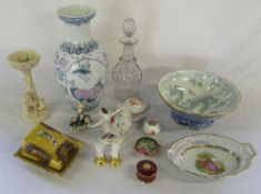 Various ceramics inc Royal Albert and Dr