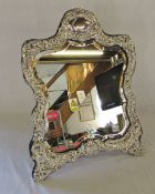 Large silver framed mirror Chester 1903