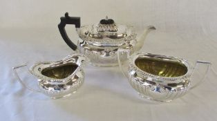 Silver tea set Sheffield 1900 Maker John
