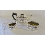 Silver tea set Sheffield 1900 Maker John