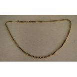 9ct gold heavy chain, approx weight 22.5