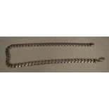 Silver chain approx weight 2.9 ozt
