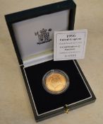 1996 Royal Mint United Kingdom Gold Proo
