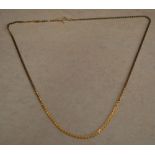 9ct gold chain, approx weight 4g