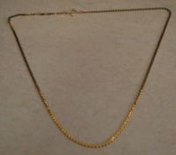 9ct gold chain, approx weight 4g
