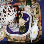 A Beswick lamb, other animal models, various, and other items of decorative china