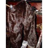 A coney fur stole