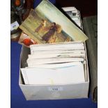 A collection of postcards, reproductions of Old Masters