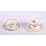 Two Victorian floral decorated part tea services