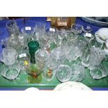 An assortment of drinking glasses