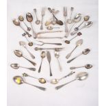 A large quantity of silver flatware, various, 23.2oz troy approx